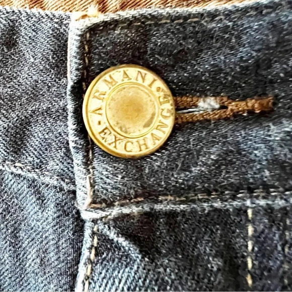 A/X Armani Exchange Denim Jeans Size 29 Button Fly - Picture 6 of 11